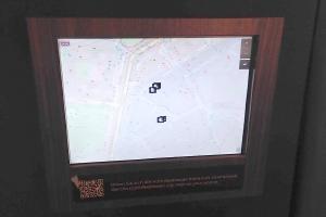 OpenStreetMap im Haus Der Musik, Wien